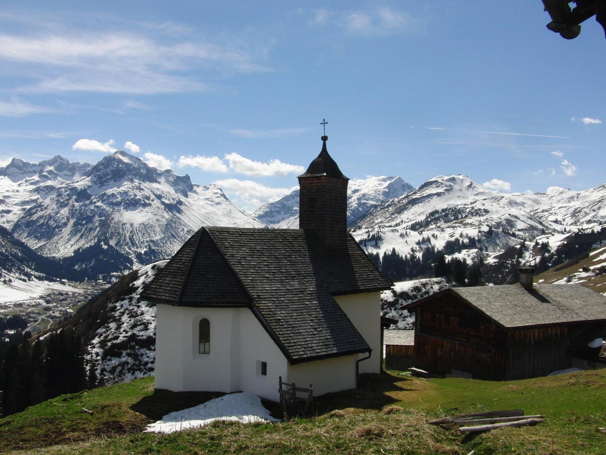 Hotel Garni Sursilva Lech am Arlberg Exterior foto